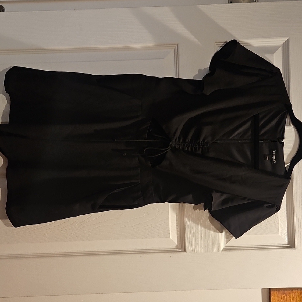 Express Elegant Black Romper